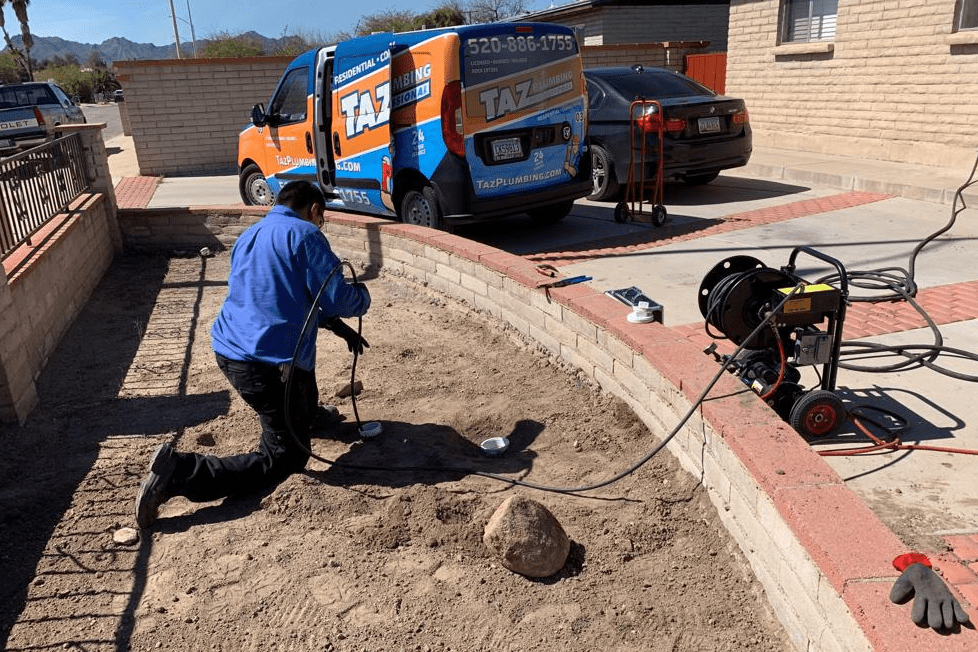 Plumbing work in Tucson, AZ