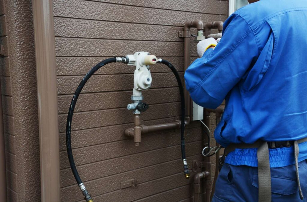TAZ Plumbing's precision gas line repair protects Tucson homes.