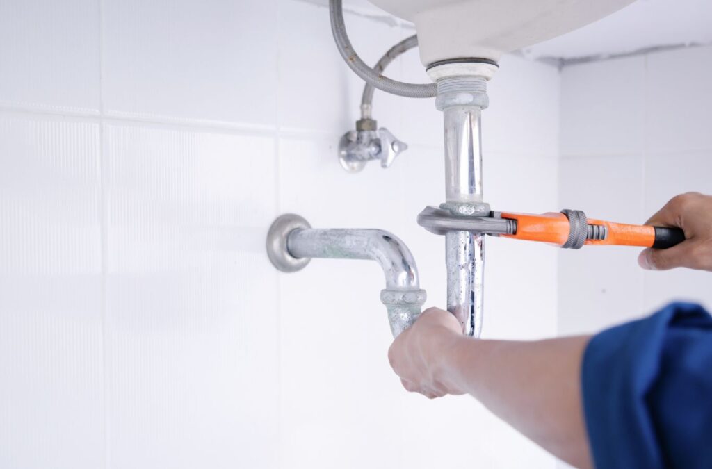 TAZ Plumbing expert performing routine plumbing maintenance in Sierra Vista, AZ.